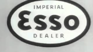 1950s Esso Extra Gasoline Commercial 2 [upl. by Annaihr]