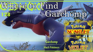 Pokemon Scarlet and Violet  Where to Find Garchomp [upl. by Akemrej261]