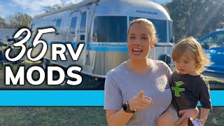 ULTIMATE RV UPGRADES 35 GAMECHANGING MODS WEVE MADE rvlife [upl. by Aissila]