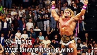 WWE Championship Wins  WWE Top 10 [upl. by Florina916]