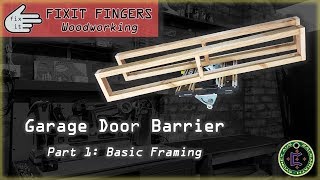 Basic Framing  Garage Barrier Part 12 [upl. by Siroved576]