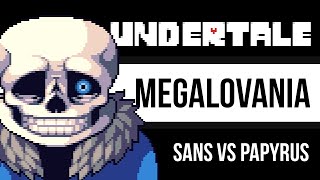 Megalovania  Undertale  Jazz remix  MvC2  Skullgirls Sans vs Papyrus music [upl. by Ttoille]