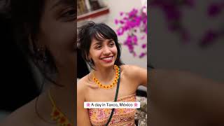 Come with me to Taxco a beautiful mexican town wearing Golden Berries necklace🤩 beadedjewelry [upl. by Jevon]