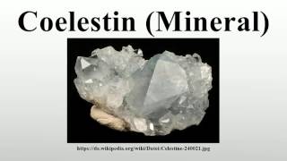 Coelestin Mineral [upl. by Aloysia]