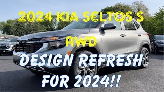 2024 Kia Seltos S AWD [upl. by Enilauqcaj]