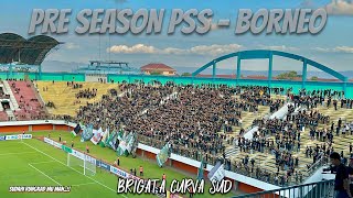 Inilah Full Aksi amp Chant BCS Babak Pertama Pre Season PSS Sleman vs Borneo FC [upl. by Marinelli]