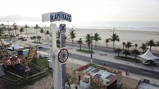 Praia Grande  Bairro Aviação  Voo de Drone  Marcello Toledo [upl. by Omrellug]