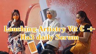 LAUNCHING ARTISTRY SKIN NUTRITION VIT C HA3 DAILY SERUM AMWAY MEDAN [upl. by Petie]