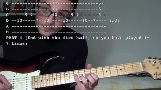 Crying Lightning  Arctic Monkeys Guitar Lesson  Tabs [upl. by Farah921]