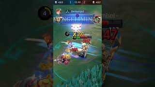 Benedetta Vs Duo Batu mobilelegends benedettamlbb benedetta mlbb mobilelegend fyp fypシ゚viral [upl. by Nhabois]