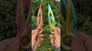 Valorant of the world Weapon knife unboxing knifes games unboxing valorant sword toys [upl. by Amada832]