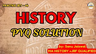 History PYQ Practice with Sanu Jaiswal  pyq history cuet question pyqpractice bhu jnu [upl. by Edveh]