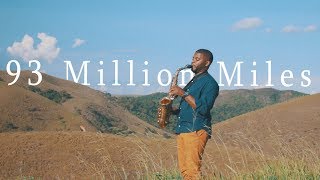 93 Million Miles  Jason Mraz Sax Cover  Versax [upl. by Yanahc]