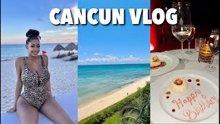 TRAVEL VLOG CANCUN DINNER ON THE BEACH SPA DAY NIGHTLIFE EXTREME ADVENTURE TOUR MORE [upl. by Placia]