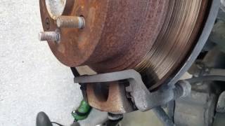 How to Replace 2005 Nissan Altima Brake Pads [upl. by Fenwick]