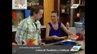 Receta para preparar Crema de Zanahoria y Calabaza [upl. by Varhol]