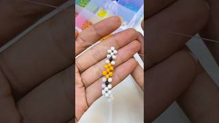 Beaded duck ring 🦆 خاتم بطة بالخرز 🦆 diy tutorial beads [upl. by Zelten]