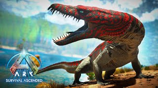 Moros NOTHOSAURUS Spotlight  ARK Ascended [upl. by Yeldnarb]