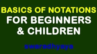 Basics of Notation for beginners  Part 1 Keyboard  piano [upl. by Yelsgnik267]