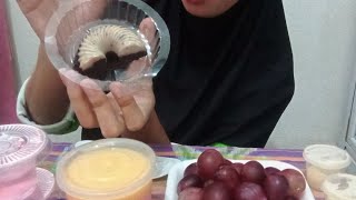 ASMR PUDING🍮 AGARAGAR BUAH ANGGUR🍇 NO TALKING [upl. by Nikral673]