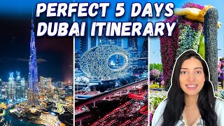 Dubai Winter Itinerary  Best Places to Visit in Dubai  Travel Guide  Indians Abroad [upl. by Reagan]