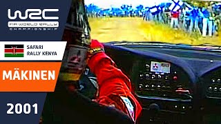 Safari Rally Kenya Classic Onboard  2001 Tommi Mäkinen  Mitsubishi Evo  Part 2 [upl. by Derr]