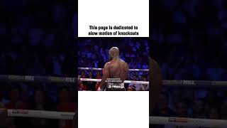 The first knockdown was crazy 😤 boxing satisfying slowmotion shorts [upl. by Merta]