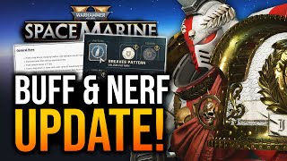 Space Marine 2  NEW Patch Buffs Nerf amp Armor Pattern [upl. by Meggs310]