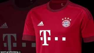 FC Bayern Trikot 20152016 Home  Heimtrikot [upl. by Fredela944]