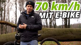 Bis zu 75 kmh mit meinem EBIKE 🤯 EBike Tuning  alles was du wissen musst [upl. by Leseil968]