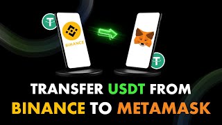 How to Transfer USDT from Binance App to the Metamask App [upl. by Gabbey]