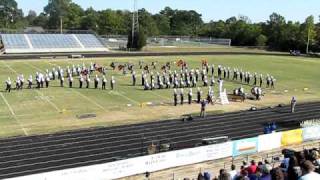 Sulphur High School Band Of Pride at the DeRidder Marching Festival 2010 [upl. by Busiek]