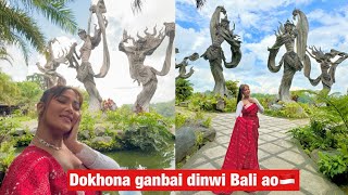 Bali Indonesia aao Dokhona gannai boro Sikhla  Taman Dedari Ubud Bali [upl. by Leinod]