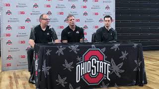 Head coaches discuss tour Covelli Center [upl. by Bridge]