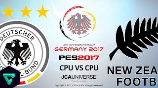 Germany vs New Zealand  The Final is Here  2017 jmc Confederations Cup Germany  PES 2017 [upl. by Levy790]