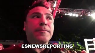 Oscar De La Hoya BREAKS Down Canelo vs Khan Says Look At Pacquiao When He Moved Up amp Retired me [upl. by Alledi]