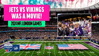 An AMAZING Day In London For Jets vs Vikings  NFL UK amp Ireland [upl. by Kleeman]