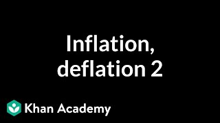 Inflation deflation and capacity utilization 2  Finance amp Capital Markets  Khan Academy [upl. by Anik]