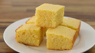 Cornbread Recipe  How to Make Cornbread [upl. by Darcey38]