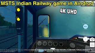 MSTS Indian Railway gameplay video mstsindianrailways [upl. by Lucius]