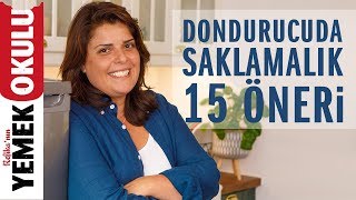 Derin Dondurucuda Hayat Kurtaracak 15 Yemek [upl. by Whitney]