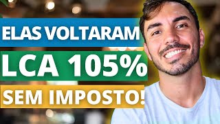 LCA 105 CDI  Melhores Investimentos sem imposto de renda da RENDA FIXA [upl. by O'Reilly]