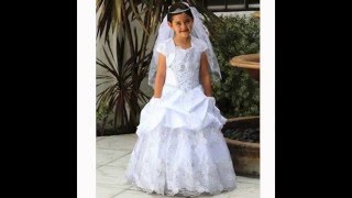 1St Holy Communion dresses [upl. by Nyltyak]