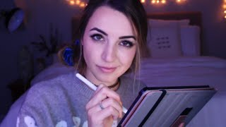 ASMR  Sketching You on an iPad [upl. by Notnad]