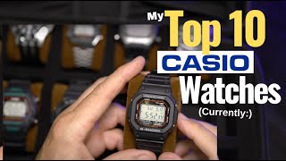 Top 10 Casio Watches 2023 [upl. by Easlehc651]