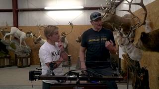 Bowhunting 101 Ep 2 Peep Sight Tie In With Tim Gillingham [upl. by Allecnirp]