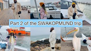 Swakopmund Vlog Pt2 where the desert meets the ocean Trip from Botswana🇧🇼 to Namibia 🇳🇦 [upl. by Aratahc]