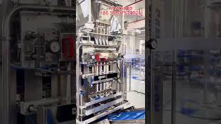 Multi track 4 lines soy milk powder stick bag filling sealing machinepowder stick pouch packing [upl. by Archy]