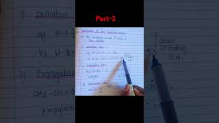 Mechanism of Anti Markovnikov Rule organicreaction chemistry science [upl. by Onibas807]