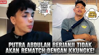 KKUNGKE TAK MAU DAMAI‼️PUTRA ABDULLAH TAK TERTARIK LAGI REMATCH KICK BOXING DENGAN KKUNGKE [upl. by Nattie]